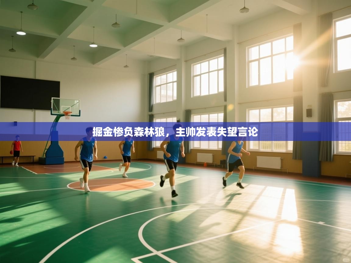 掘金惨负森林狼,主帅发表失望言论